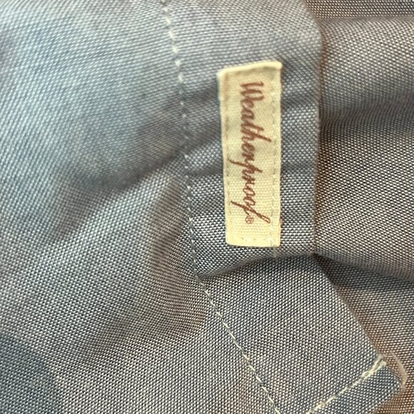 WEATHERPROOF Men's Shortsleeved Button Up Shirt Size Large 55% Cotton - Picture 6 of 9